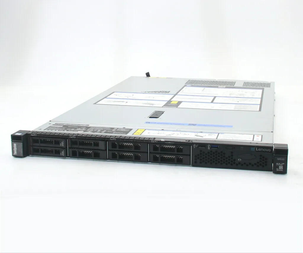 Lenovo ThinkSystem SR530 Xeon Silver 4110 2.1GHz 16GB 300GBx2台(SAS2.5インチ/12Gbps/RAID1構成) AC*2 RAID 930-16i-4GB 【中古】【20260422】
