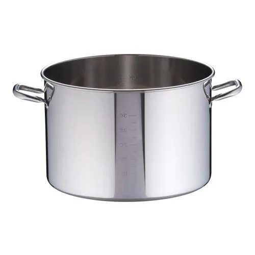 SAパワー・デンジ半寸胴鍋 目盛付 蓋無 42cm/業務用/新品/送料無料