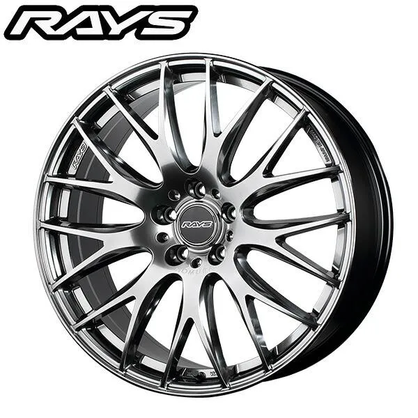 RAYS レイズ ホムラ HOMURA 2X9PLUS Grace Silver (QNK) 19×8.0J 5H PCD114 +45 アルミホイール1本