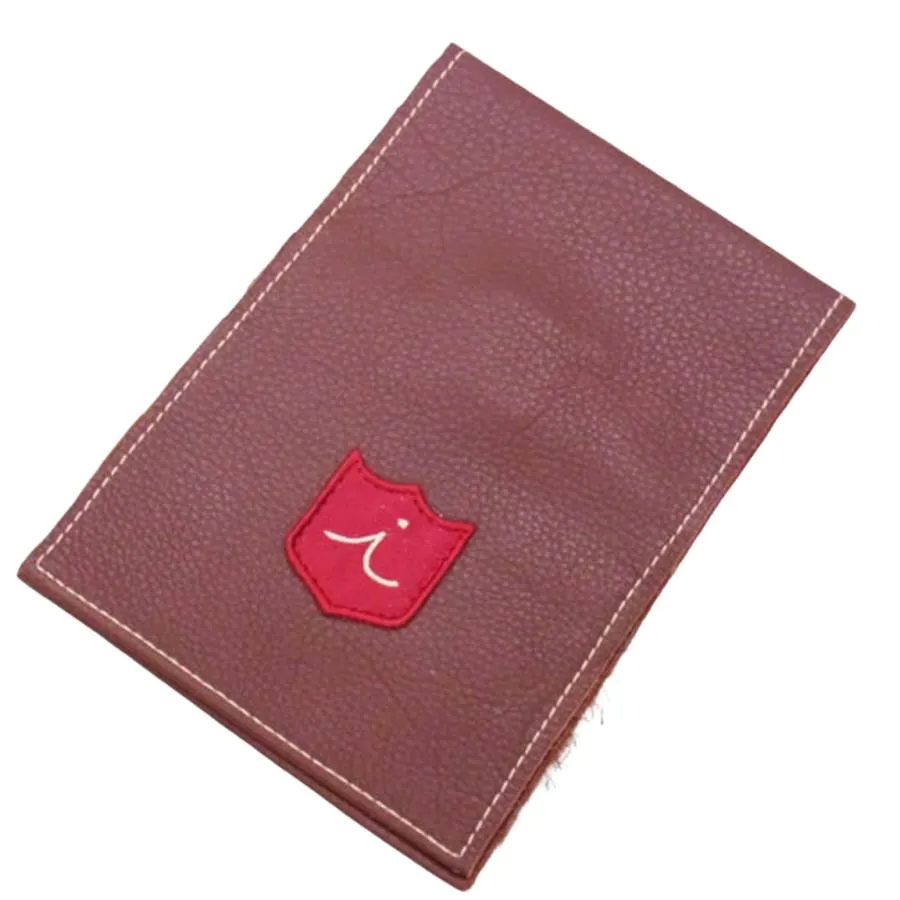 ヤーデージブックカバー イリアック ゴルフ ブラウン 本革 手作り Iliac Golf Yardage Book Cover Brown