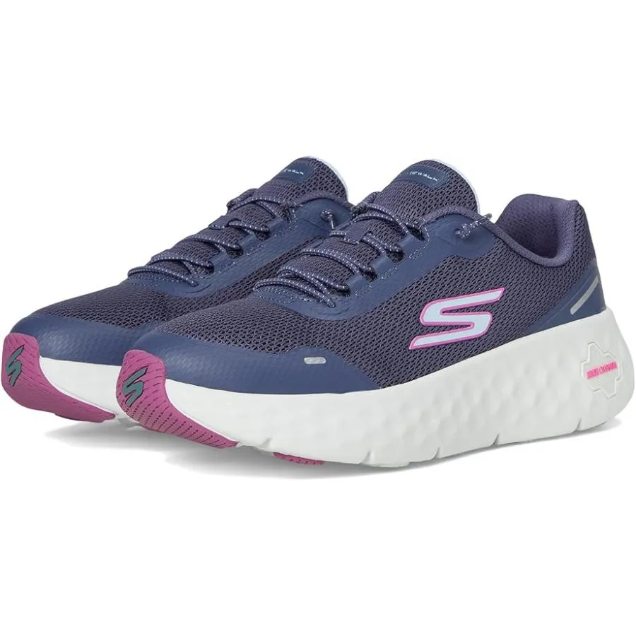 スケッチャーズ SKECHERS パフォーマンス ゴーウォーク マックス Cushioning Flex レディース スニーカー Navy/Purpl