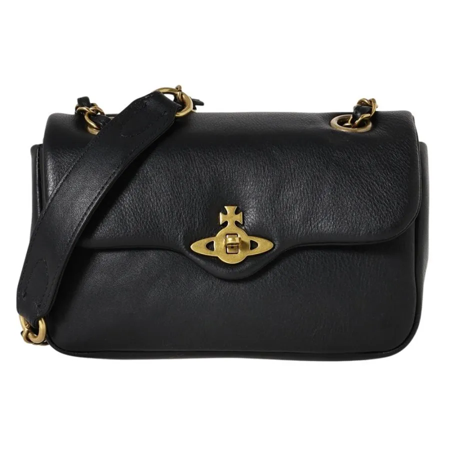 ヴィヴィアンウエストウッド ショルダーバッグ 46030004W L00BZ N401 ブラック Vivienne Westwood 爆買