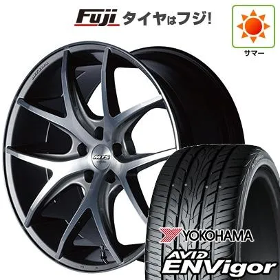 【新品国産車用5穴114.3】 | 夏タイヤ ホイール4本セット | 245/45R20 | ヨコハマ エイビッド エンビガーS321 | エムテクノ M.T.S.JAPAN SSL5 | 20インチ