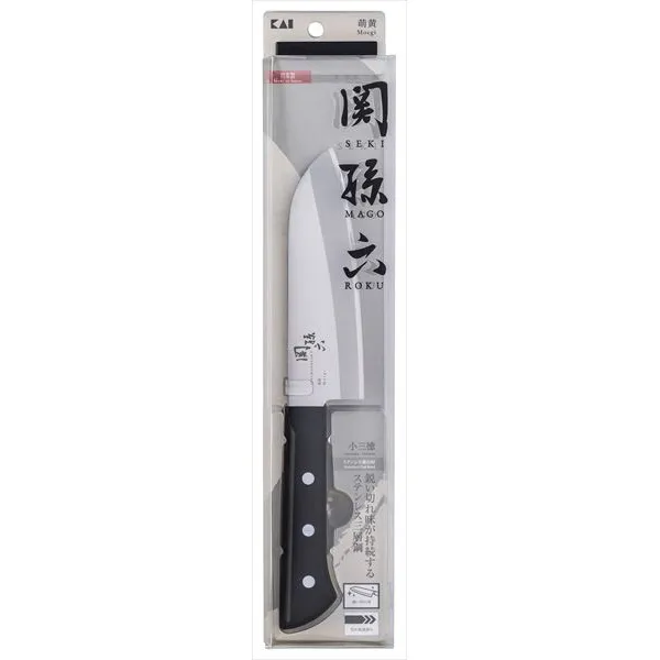 【5個セット】 関孫六 萌黄 小三徳145mm