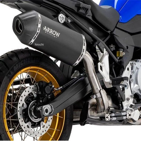72510SKN+71776MI アロー Arrow スリップオンマフラー Sonora チタンダーク 21年-24年 BMW F850GS SP店