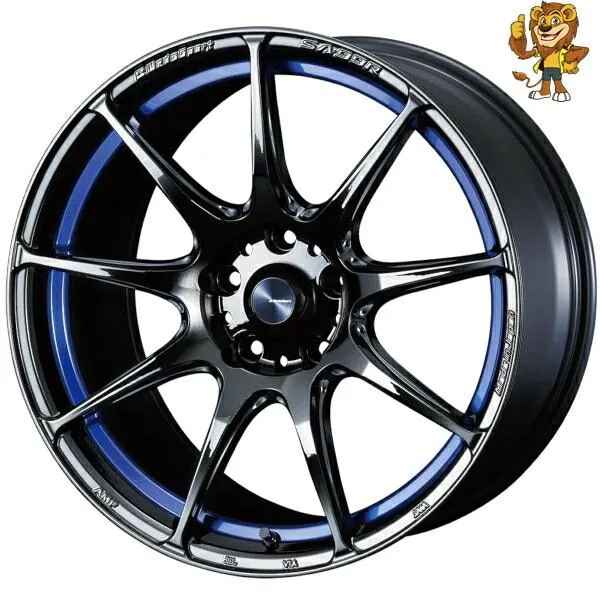 ホイールのみ1本 Weds WedsSport SA99R (BLC2) 17インチ 7.5J PCD:114.3/5H インセット:45 ウェッズスポーツ SA99R