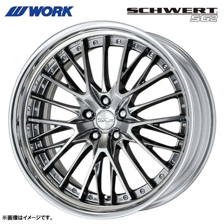 21インチ 5H120 9J 9J+42〜-6 5穴 ホイール 【4本セット 新品】  SCHWERT SG2 STEPRIM STANDARD Adisk 送料無料 ワーク