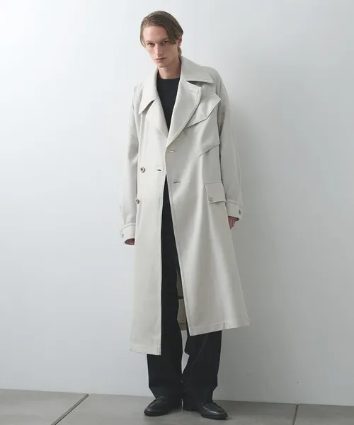 ダウンジャケット ダウン 「UJOH HOMME」別注 Motorcycle Coat メンズ