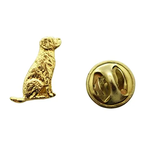 【中古】【未使用・未開封品】ラボまたはLabradorミニピン~ 24?Kゴールド~ミニチュアラペルピン~サラのTreats \u0026 Treasures