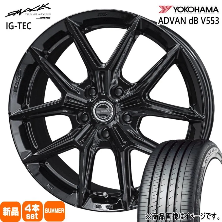 30系 ヴェルファイア LEXUS LBX ヨコハマ 245/40R20 99W XL ADVAN dB V553 夏用 サマータイヤ SMACK IG-TEC