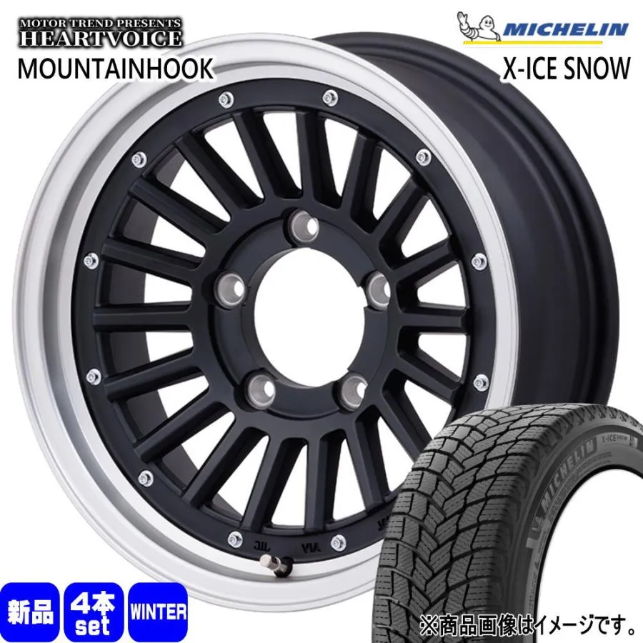 235/70R16 106T ミシュラン X-ICE SNOW SUV 冬用 スタッドレスタイヤ MOUNTAINHOOK JB74 ジムニーシエラ JC74 ノマド
