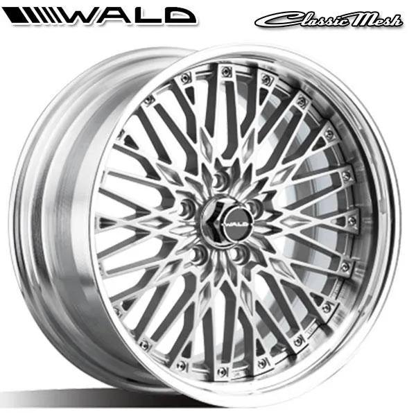 サマータイヤ ホイール4本セット 215/60R16インチ 5H114.3 WALD ヴァルド クラシックメッシュ 2P CM12-C SL ヨコハマ ブルーアース RV-03