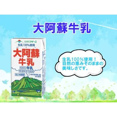 ふるさと納税 益城町 大阿蘇牛乳 250ml×24本