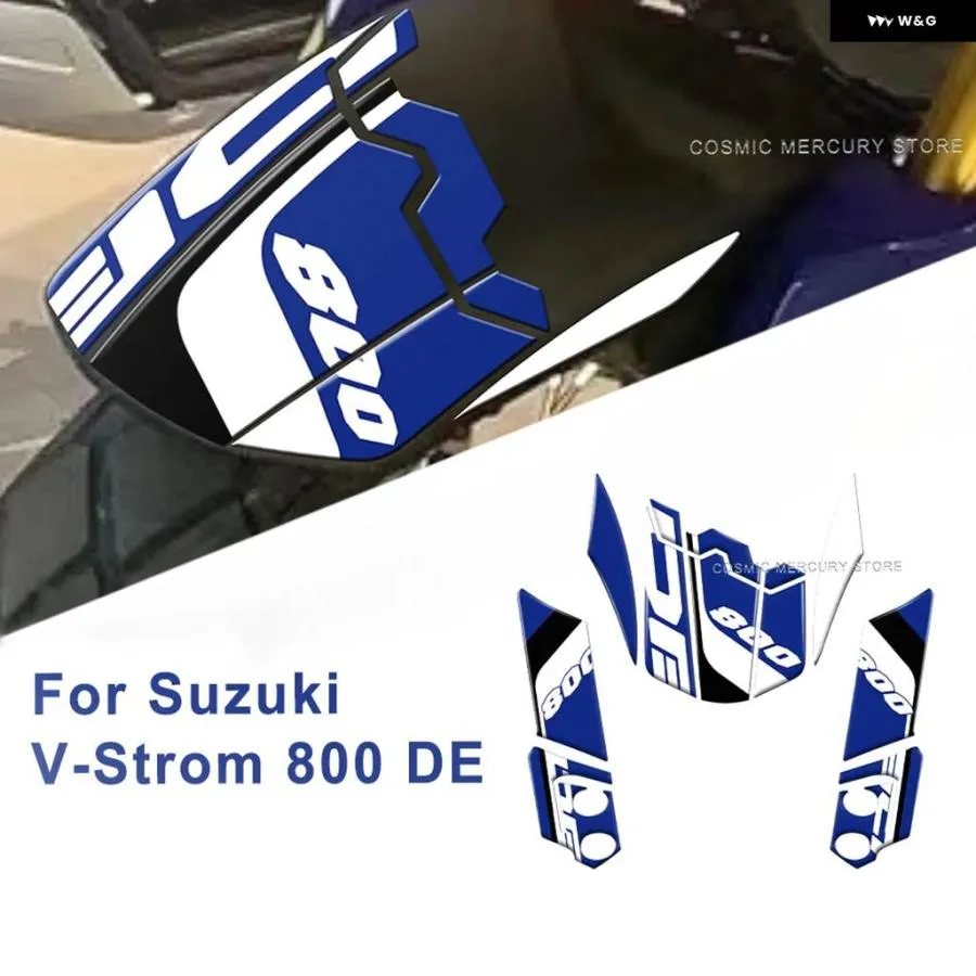 並行輸入品 バイク ステッカー キット 3Dジェルエポキシ樹脂 ステッカー フロント マッドガード デュアルサイド ステッカー