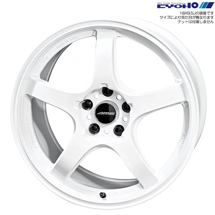 KYOHO トレーサー GT-V ホワイト 1本 18×10.5J+15 5H 114.3 φ73.1 TRACER GT-V レーシングホワイト GTV810515RW