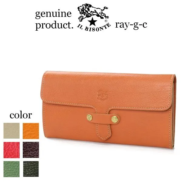 イルビゾンテ 財布 IL BISONTE 差込フラップ長財布〔 2024年 新作 〕 長財布  54_1_ 54242309140 レディース  商品番号 IB-24-09140 )
