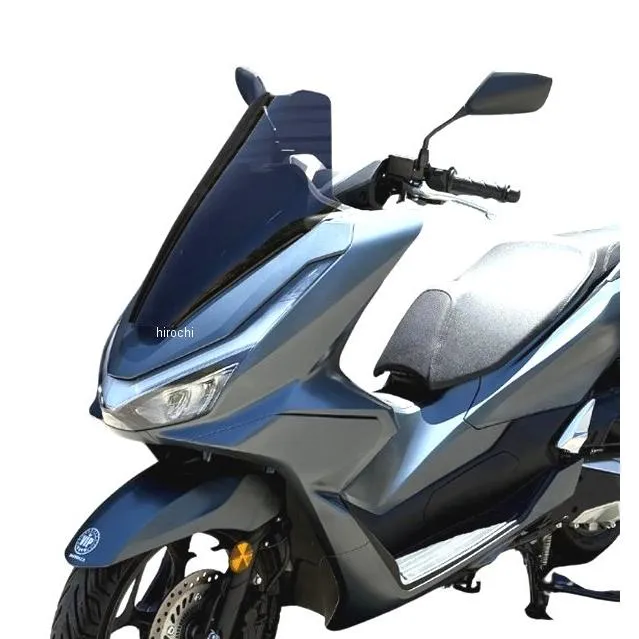 0301T33-47 アルマックス ERMAX スポーツツーリングスクリーン ホンダ PCX125 25 55cm  サテンブラック HD店