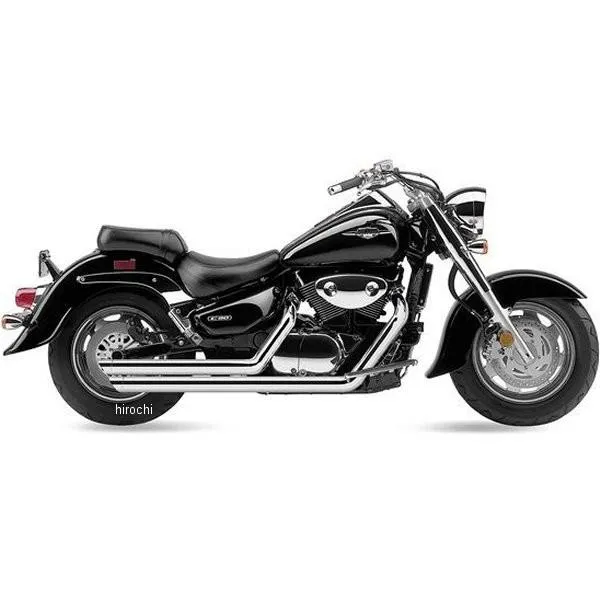 【USA在庫あり】 1810-0409 コブラ COBRA フルエキゾースト スピードスター スラッシュダウン 05年-09年 ブルバード VL1500 C90 クローム JP店
