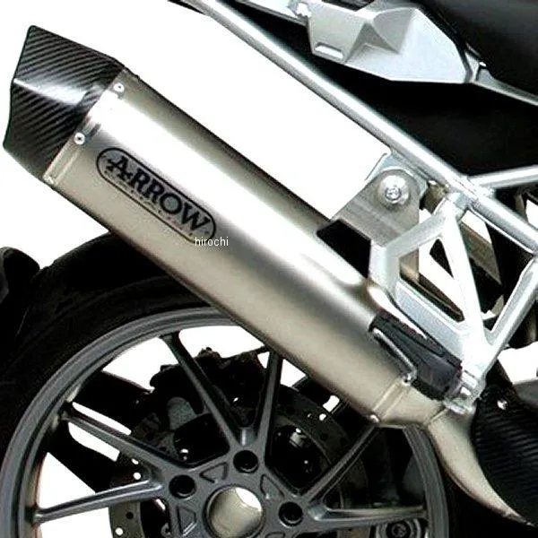71805PK アロー ARROW スリップオンマフラー MAXI RACE TECH 13年-18年 BMW R1200GSADVENTURE チタン/カーボンエンド HD店