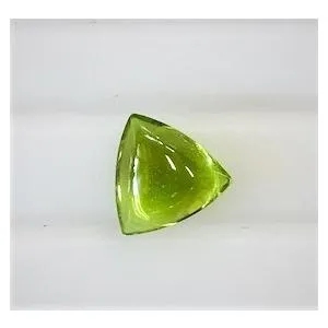 ペリドット　トリリアント　カボション　2.84ct　ルース