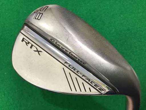 【中古】 クリーブランド Cleveland RTX ZIPCORE FULL-FACE 2 58°/08° ウェッジ WG Dynamic Gold (フレックスS) メンズ 男性用 右利き 右用 Cランク ゴルフクラブ