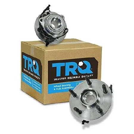 TRQ フロントホイールベアリングハブアセンブリペアセット ダコタ三菱レイダー用 輸入品