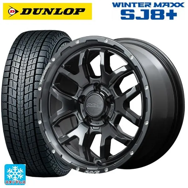 トヨタ RAV4(50系)用 235/70R16 106Q ダンロップ ウィンターマックス SJ8+ チームデイトナ F6 ブースト