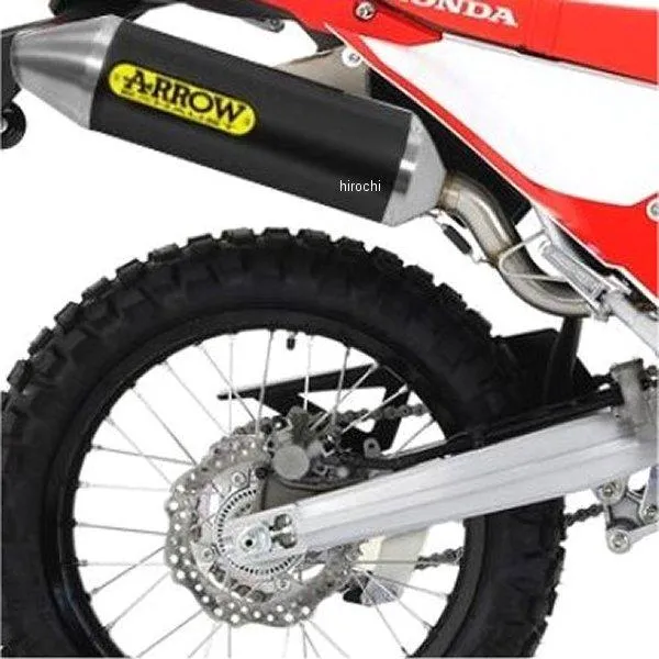 72528AON-72178PZ アロー ARROW スリップオンマフラー THUNDER 触媒あり 21年-23年 CRF250L アルミダーク/ステンエンド JP店