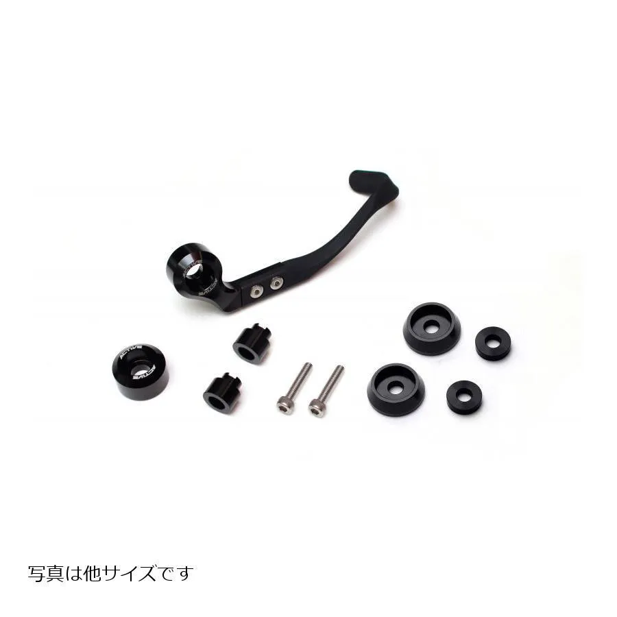 ACTIVE (アクティブ) ブレーキレバーガード＆バーエンドSET ブラック YAMAHA M6用 30801Y06