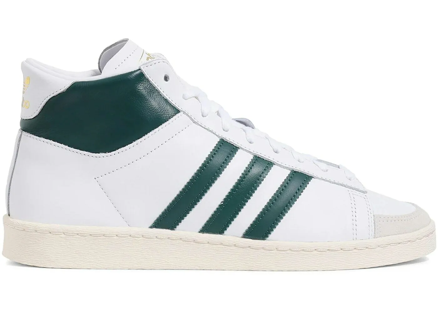 アディダス 白色 ホワイト 緑 グリーン スニーカー メンズ ADIDAS JABBAR HI WHITE COLLEGIATE GREEN OFF / CLOUD WHITE COLLEGIATE GREEN OFF