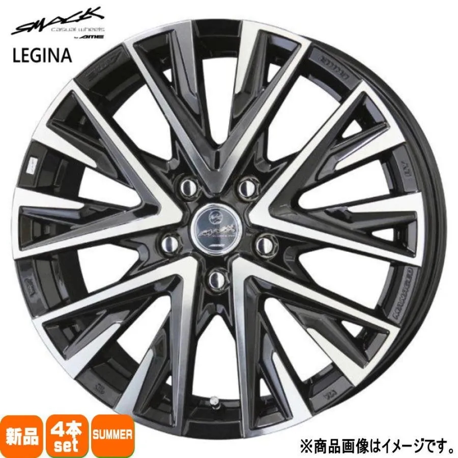 カムリ クラウン ティアナ J32  輸入タイヤ 225/45R18  輸入タイヤ 夏用 サマータイヤ SMACK LEGINA