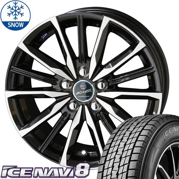 アルファード 225/50R18 スタッドレス | グッドイヤー アイスナビ8 \u0026 ヴァルキリー 18インチ 5穴114.3