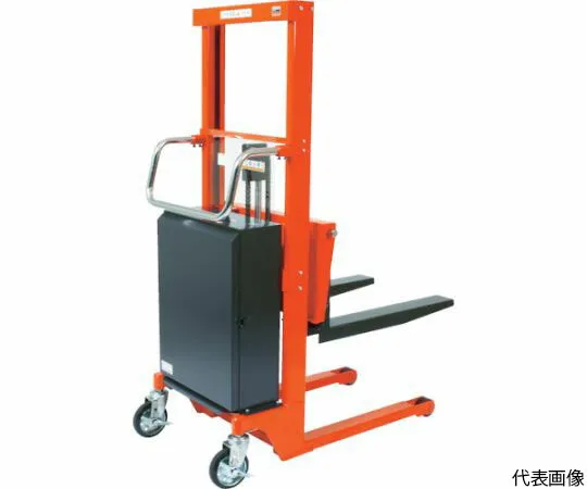 トラスコ中山 コゾウリフター フォーク式 H75-900 電動昇降式 BEN-D400-9