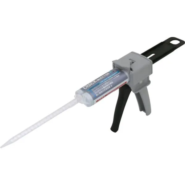 【メーカー在庫あり】 TSE050GUN (株)ヘルメチック ヘルメチック クラック補修剤 クラックインジェクターTSEー050ガンセット TSE-050-GUN JP店