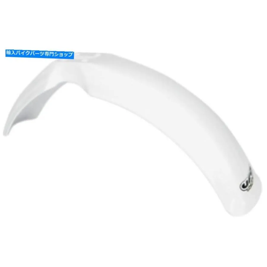 Front Fender UFOホワイトフロントフェンダーヤマハYZ125 / 250 85-91、YZ250 WR 89-90、YZ490 85-90 UFO White Front Fender Yamaha YZ125/250 85-91