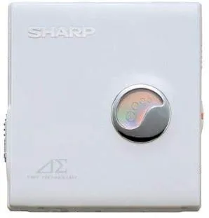 【中古】SHARP シャープ MD-DS30-W ホワイト 1-BIT ポータブルMDプレイヤー MDLP対応