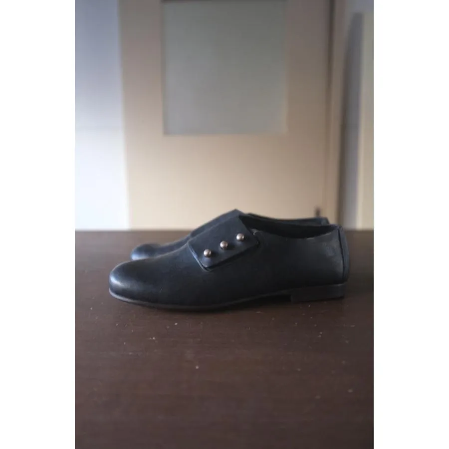 【期間限定ポイント5倍】SHOE&SEWN シュー＆ソウン Medoc メドック black