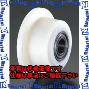 【代引不可】【個人宅配送不可】ESCO(エスコ) 50x 32mm 車輪(Bベアリング・ポリアミド製・レール用) EA986SG-50 [ZES070538]