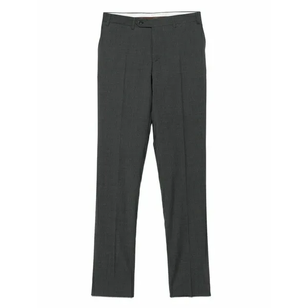 カナーリ メンズ カジュアルパンツ ボトムス Wool trousers Grey