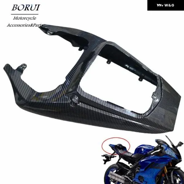並行輸入品 ヤマハ 2003 R6S 2006-2009 リアテールドライビングシートカバー カーボン オートバイ バイク フェアリング に適合