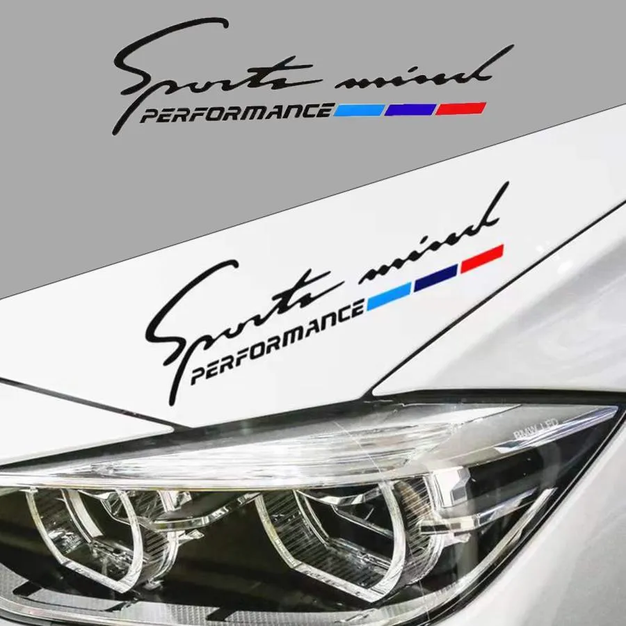 【並行輸入品】HAPIZWLU Sports Styling Car Headlihts Eyebrow Front Cover Sticke