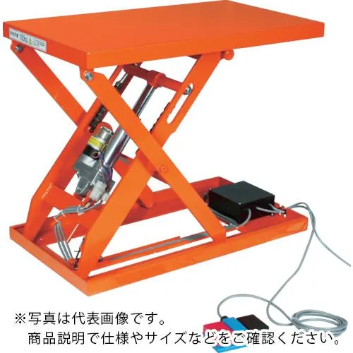 TRUSCO ( トラスコ中山 ) テーブルリフト250kg(電動Bねじ100V)600×1050mm ( HDL-L25610V-12 )