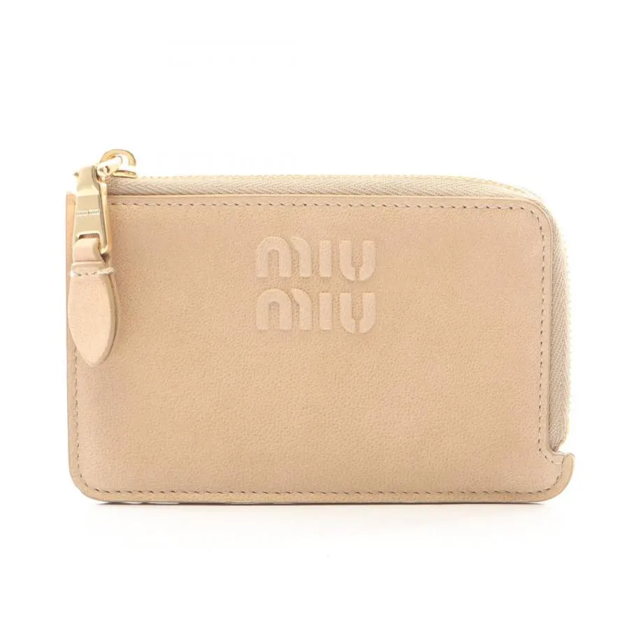 ミュウ ミュウ NAPPA AVIATOR ブランドオフ Miu Miu レザー コインケース レザー レディース