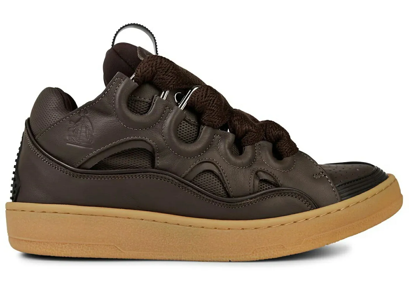 ランバン スニーカー メンズ LANVIN CURB EBONY /