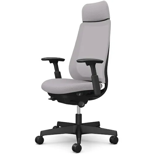 オカムラ ＯＫＡＭＵＲＡ ポータム，可動肘，背メッシュ，ＥＸスタンダードタイプ，ブラックボディ，ハンガー無，ランバー無，ウレタンキャスター 【品番：CF85ZR F1K1】