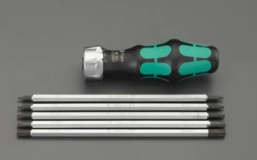 【SALE価格】エスコ (ESCO) EA564AR-3 [Torx]ドライバー(差替・ラチェット式) EA564AR-3