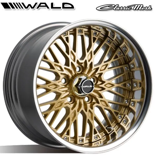 サマータイヤ ホイール4本セット 215/65R16インチ 5H114.3 WALD ヴァルド クラシックメッシュ 2P CM12-C GO マッドスター ラジアルM/T ホワイトレター