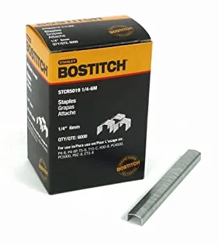 【中古】【輸入品・未使用】BOSTITCH STCR50191 / 4-6M 1/4インチx 7/16インチヘビーデューティパワークラウンステープル、1箱につき6%ｶﾝﾏ%000