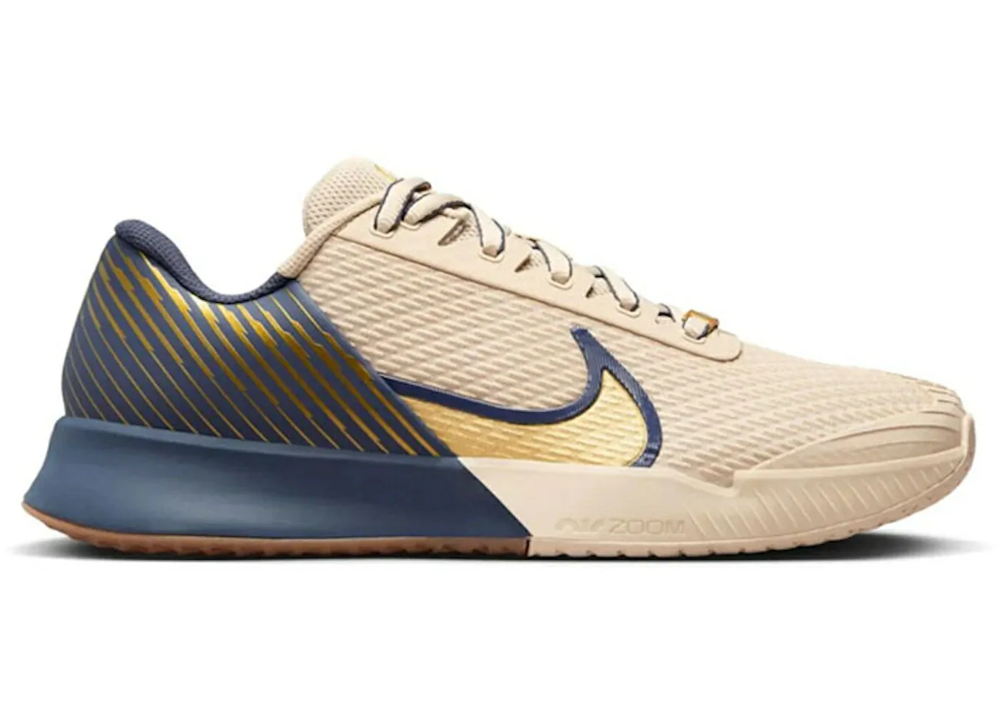 ナイキ コート ズーム プロ プレミアム コレクション 砂色 サンド ゴールド サンダー JAIME スニーカー メンズ NIKE COURT AIR ZOOM VAPOR PRO 2 PREMIUM HC PARIS COLLECTION / SAND DRIFT METALLIC GOLD THUNDER