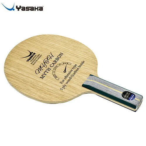 ■送料無料■【Yasaka】ヤサカ YM-121 マイスカーボン STR（ストレート）【卓球用品】攻撃用/シェークハンド/シェークラケット/ラケット/卓球ラケット【RCP】